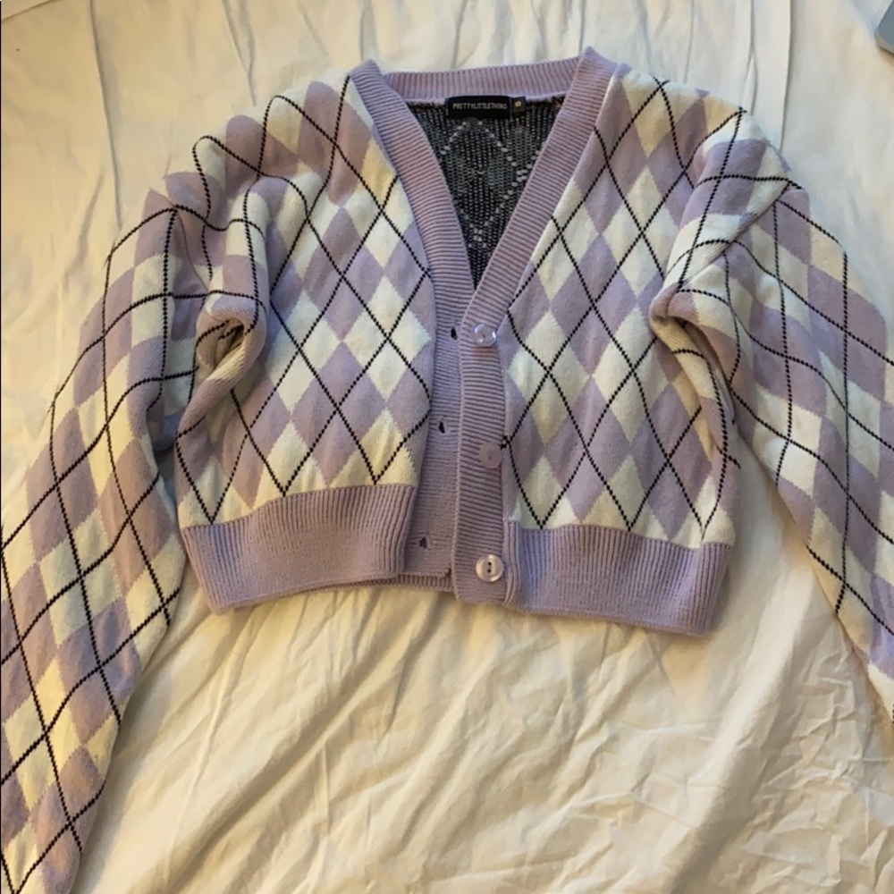 LILAC SWEATER CARDIGAN